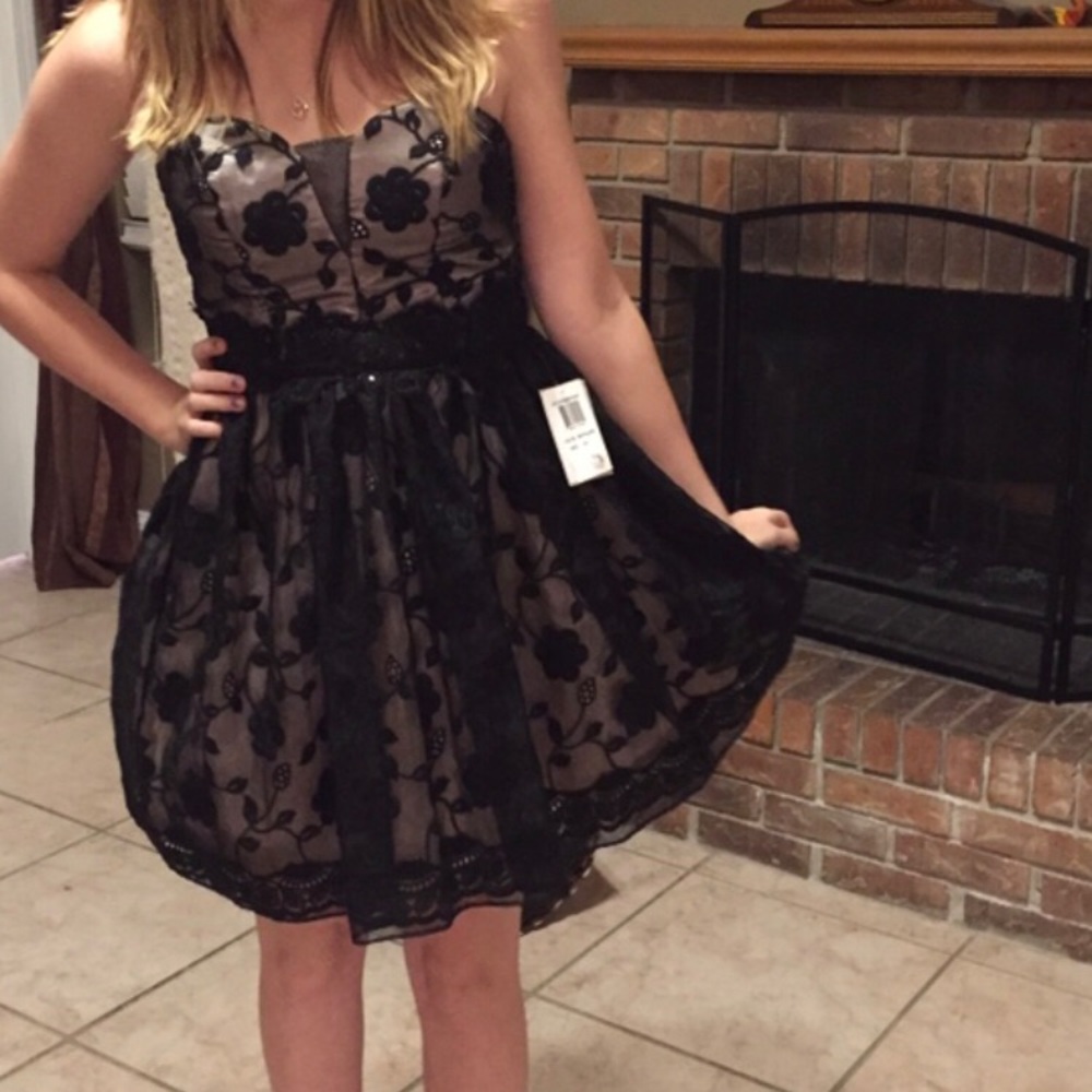 Little Black Homecoming Dress